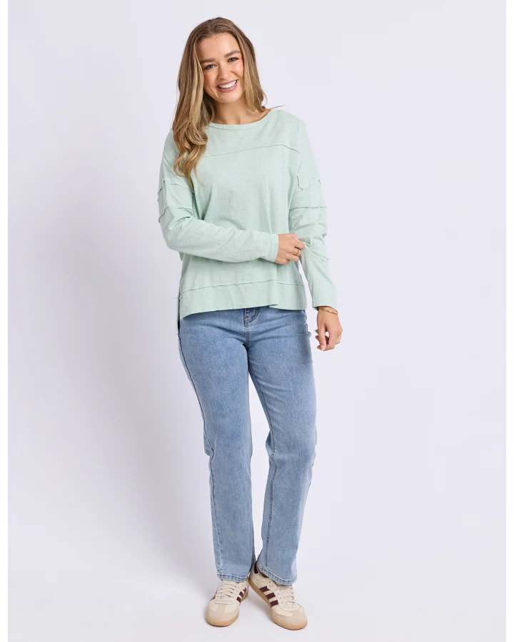 Jayne Throw On Top - Mint