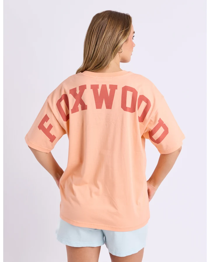 INTERVAL TEE-NEON PEACH