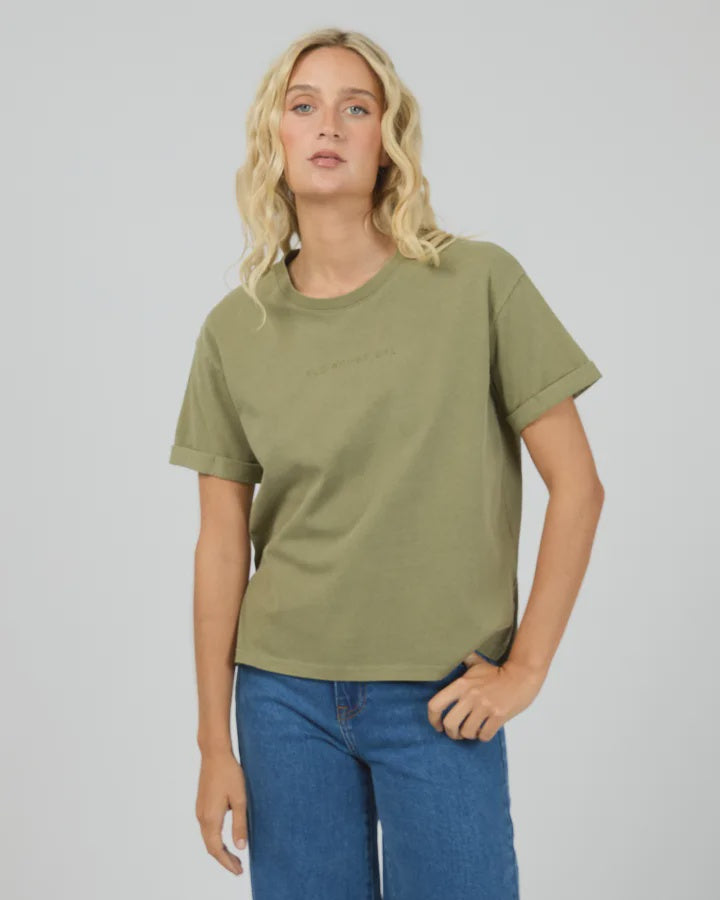AAE Washed Tee - Khaki