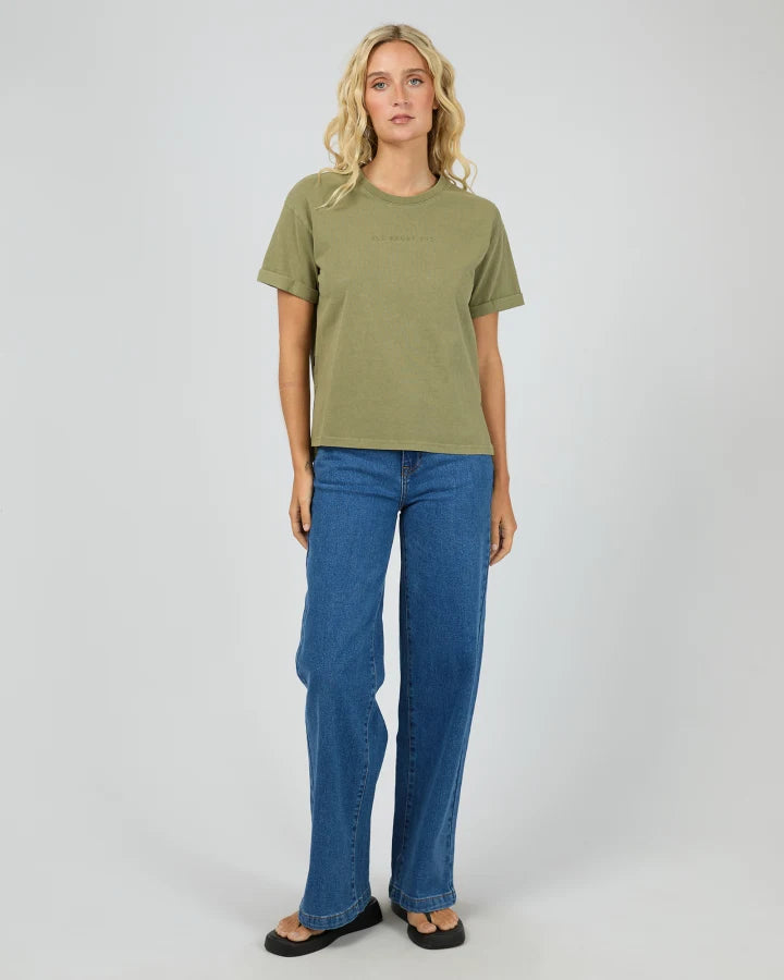 AAE Washed Tee - Khaki