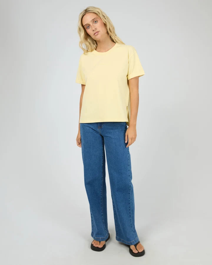 AAE Washed Tee - Lemon