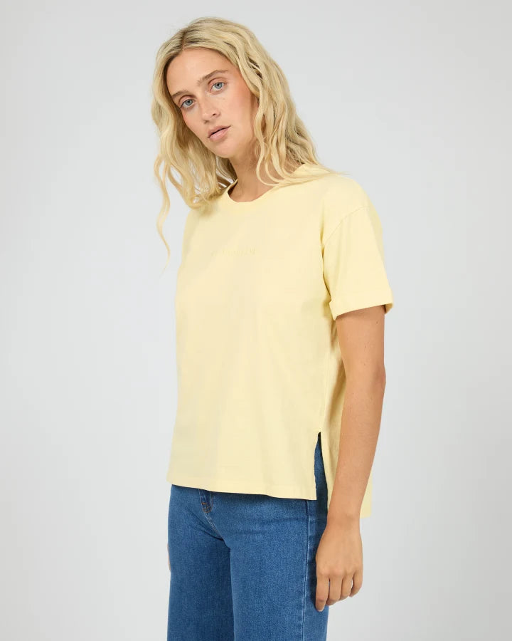 AAE Washed Tee - Lemon