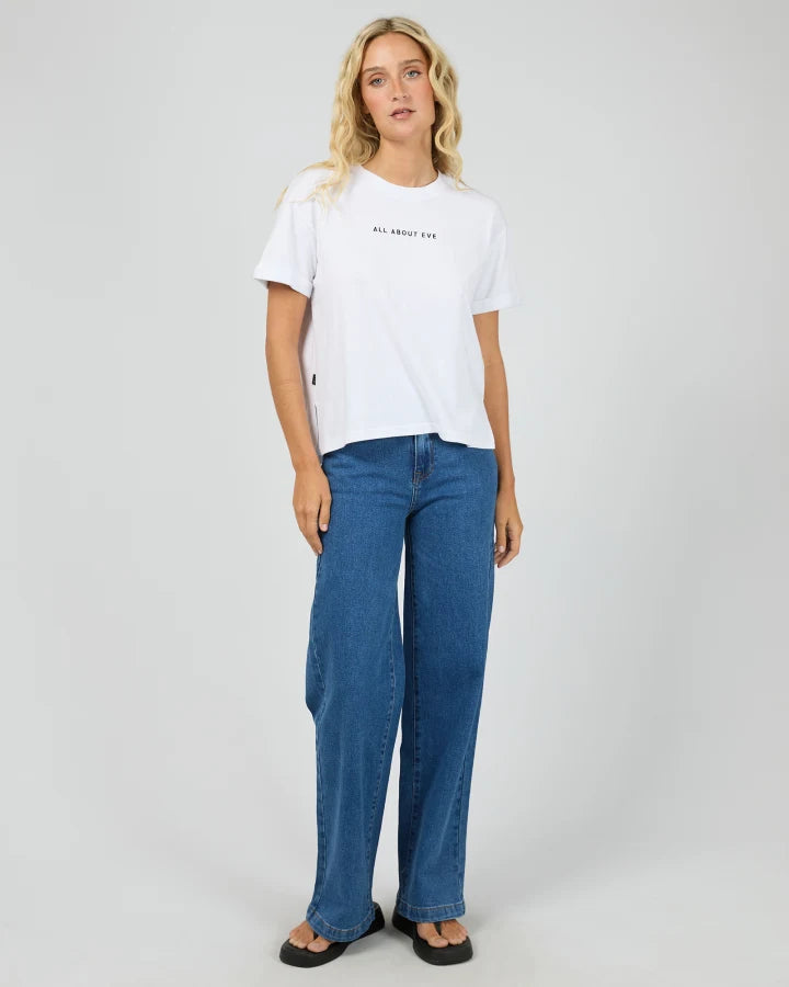 AAE Washed Tee - White