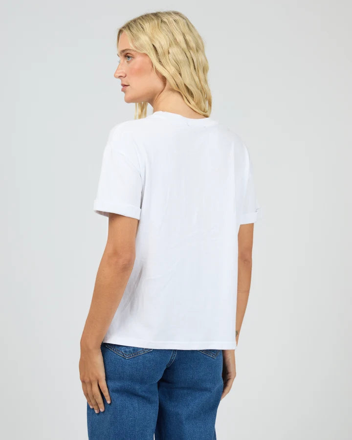 AAE Washed Tee - White