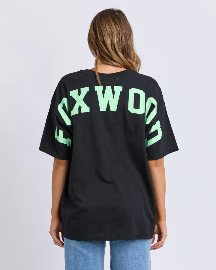 Interval Tee - Black/Green