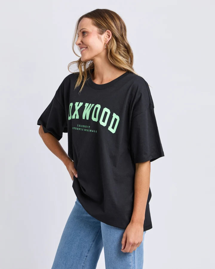 Interval Tee - Black/Green