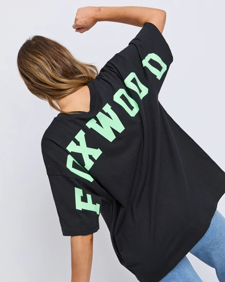 Interval Tee - Black/Green