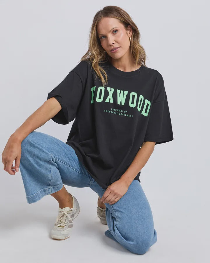 Interval Tee - Black/Green
