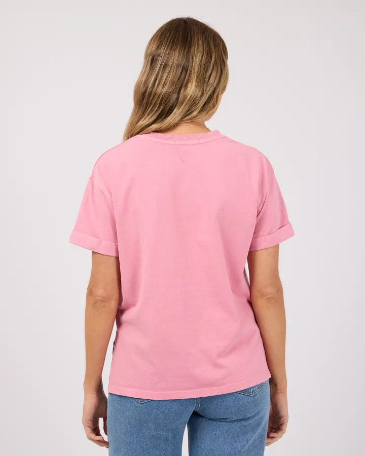 AAE WASHED TEE-ORCHID