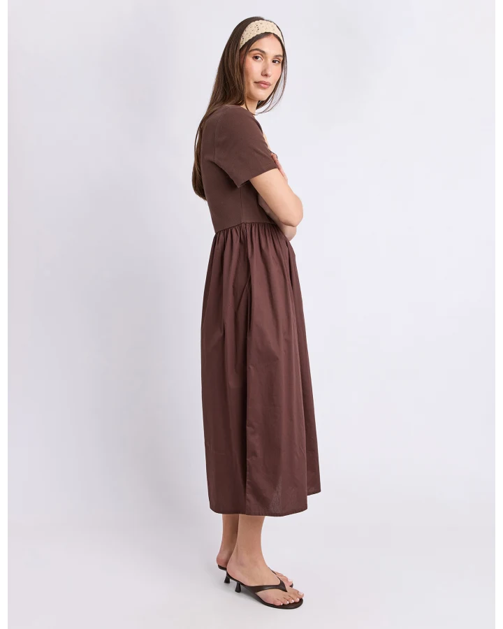 Ella Dress - Brown
