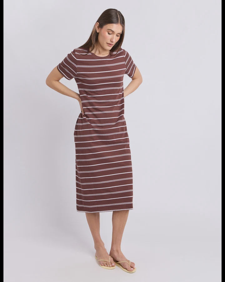 JESSA DRESS-CHOCOLATE