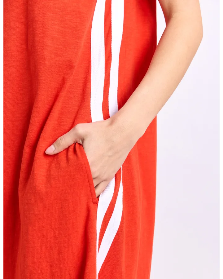 RECOVERY DRESS-GRENADINE