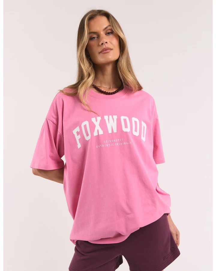 Interval Tee - Bright Pink
