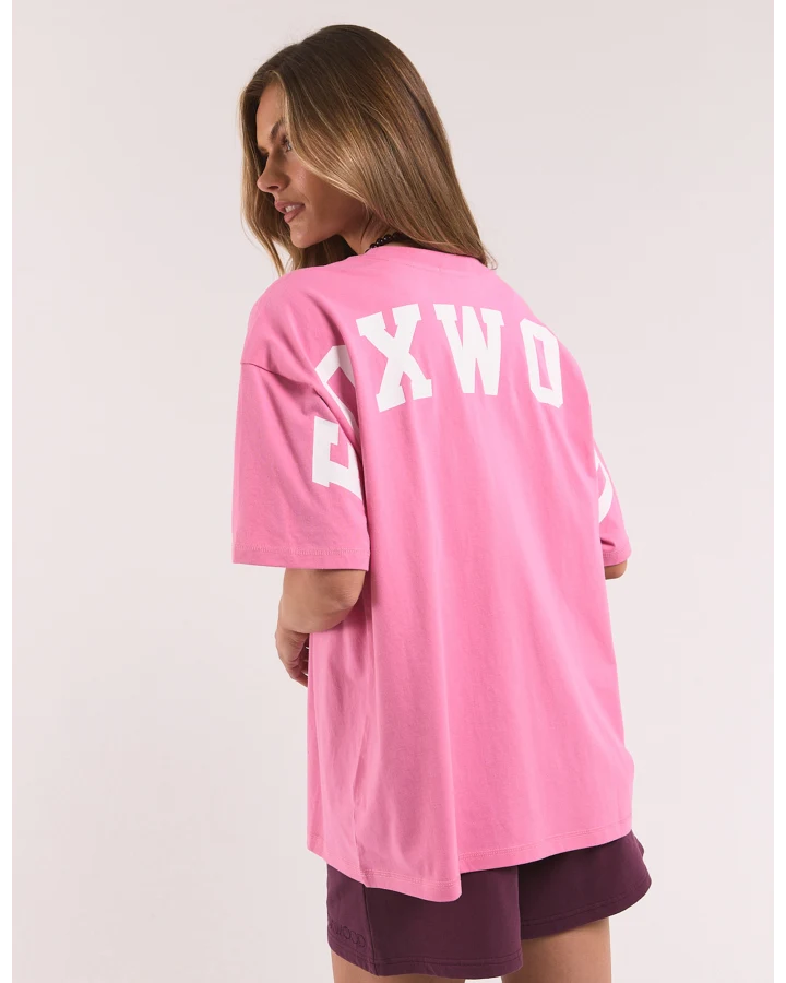 Interval Tee - Bright Pink