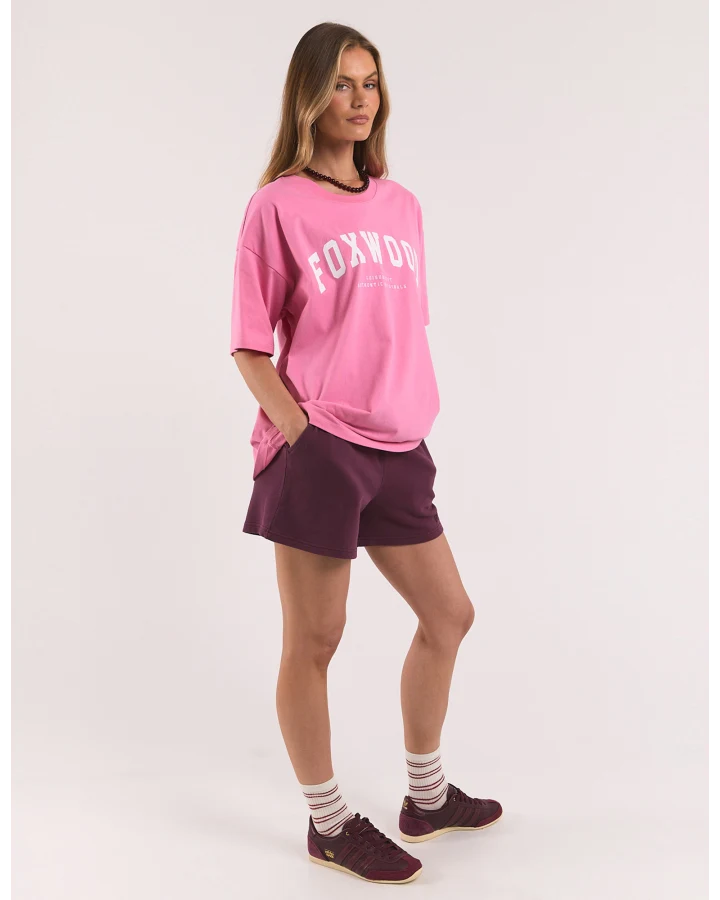 Interval Tee - Bright Pink