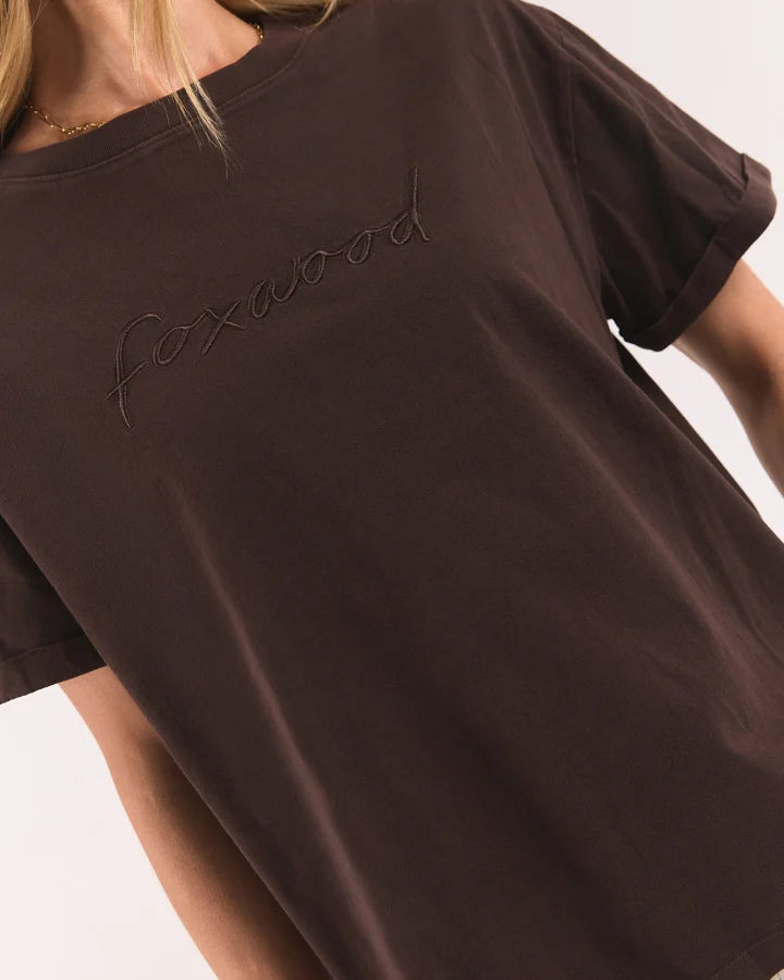 Base Tee - Brown