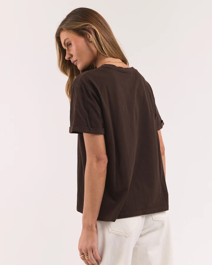 Base Tee - Brown