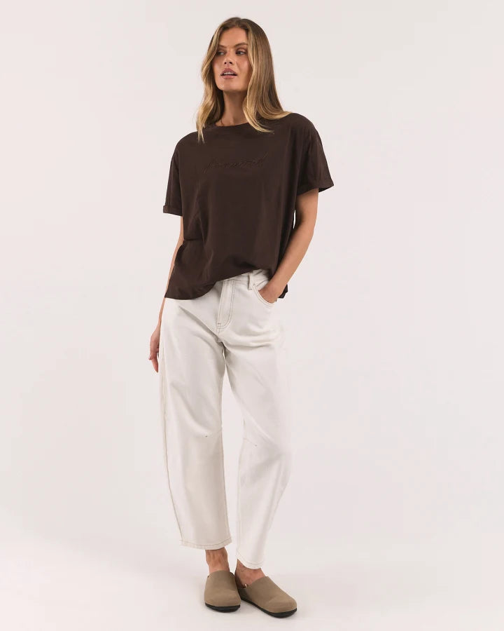 Base Tee - Brown