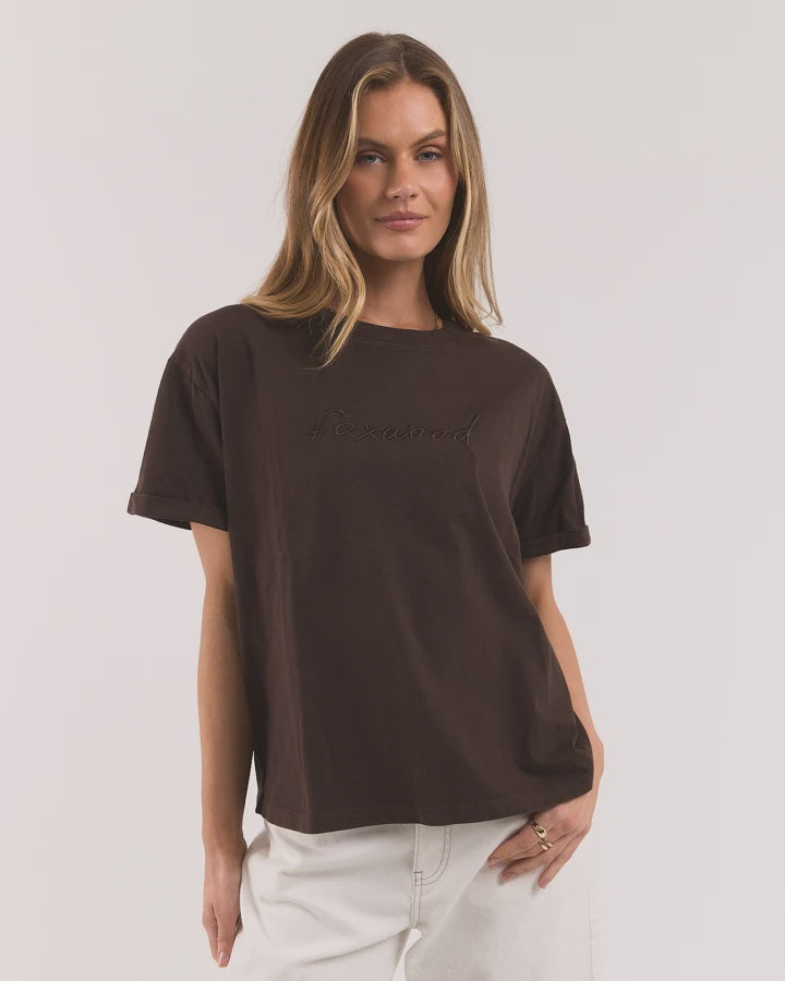 Base Tee - Brown