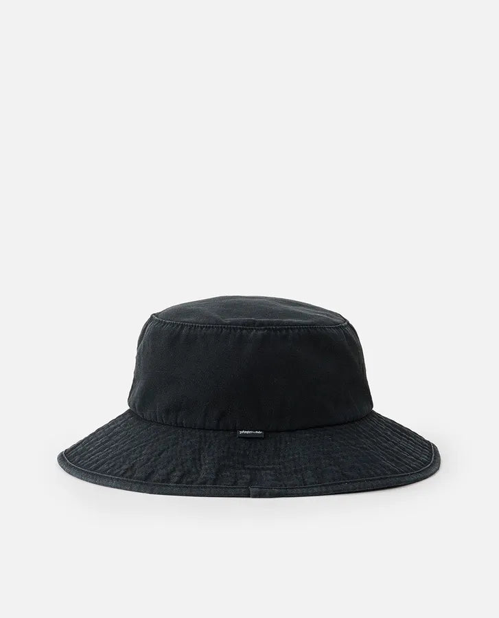 Classic Surf Mid Brim Hat - Black