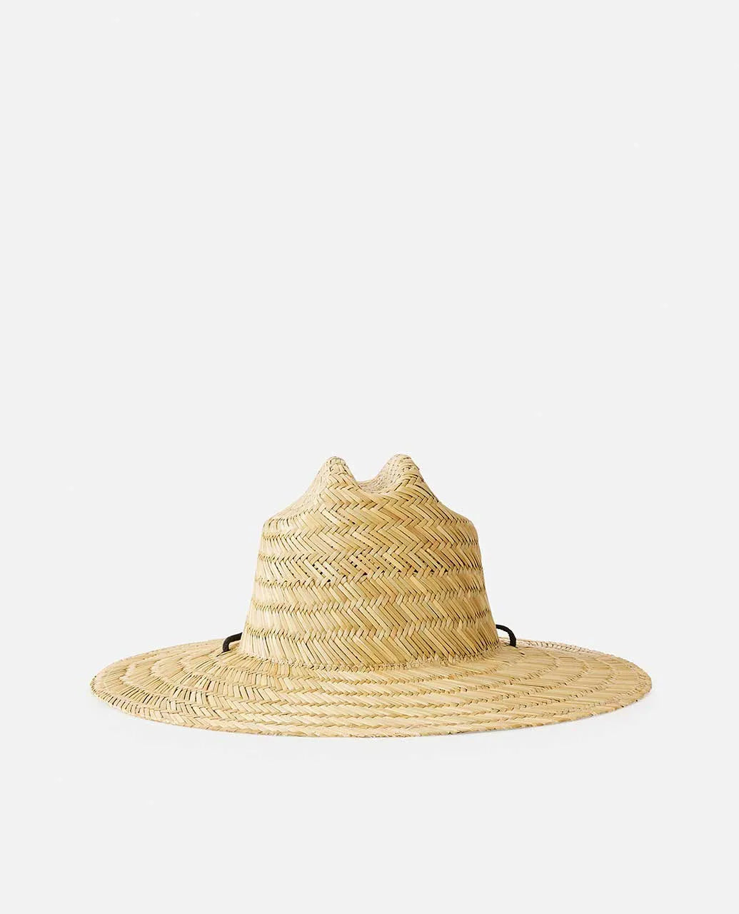Brand Straw Hat - Natural