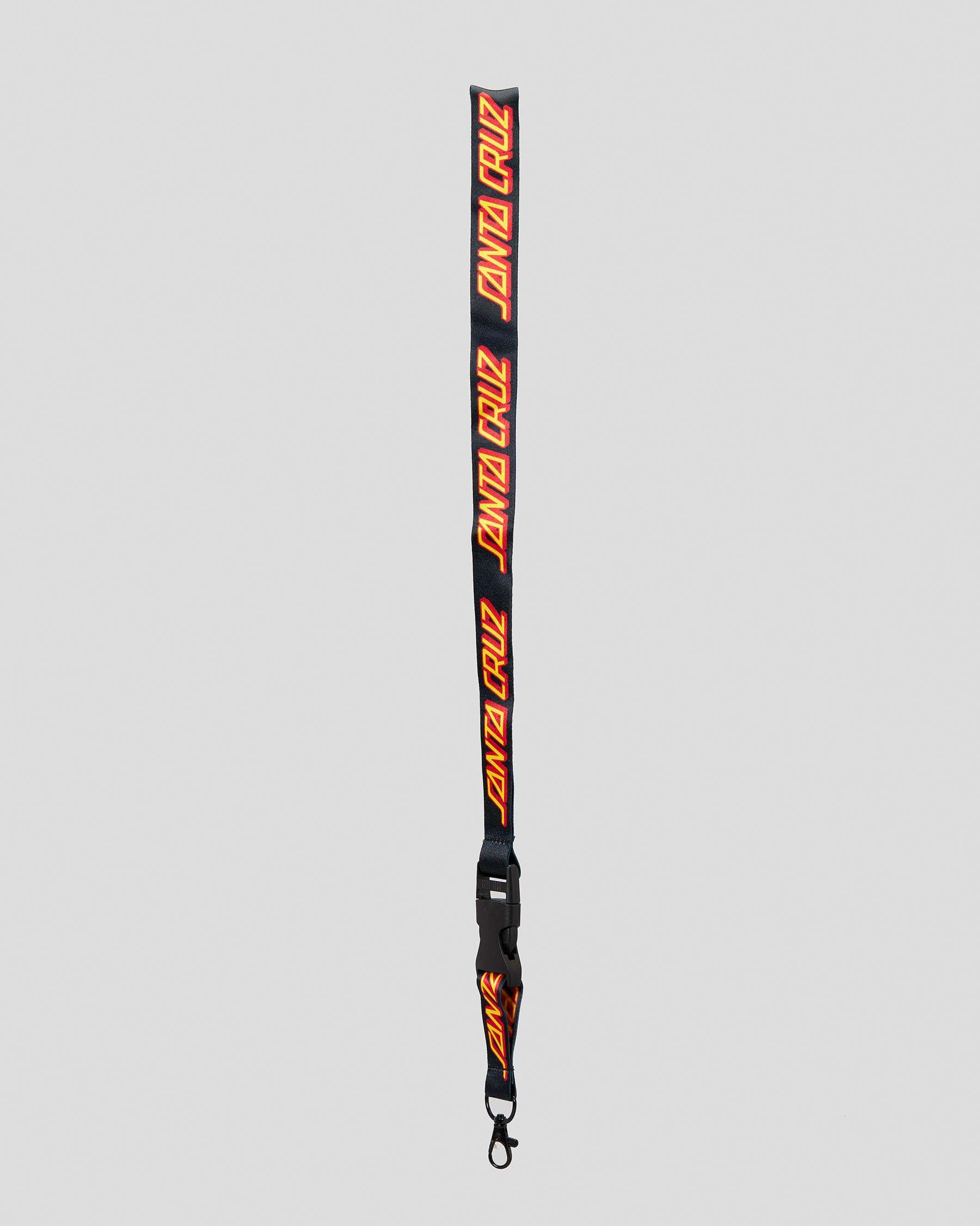 Classic Strip Lanyard - Black