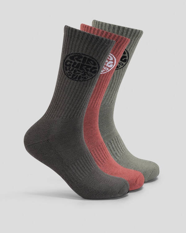 Wetty Crew Sock 3PK - Multi