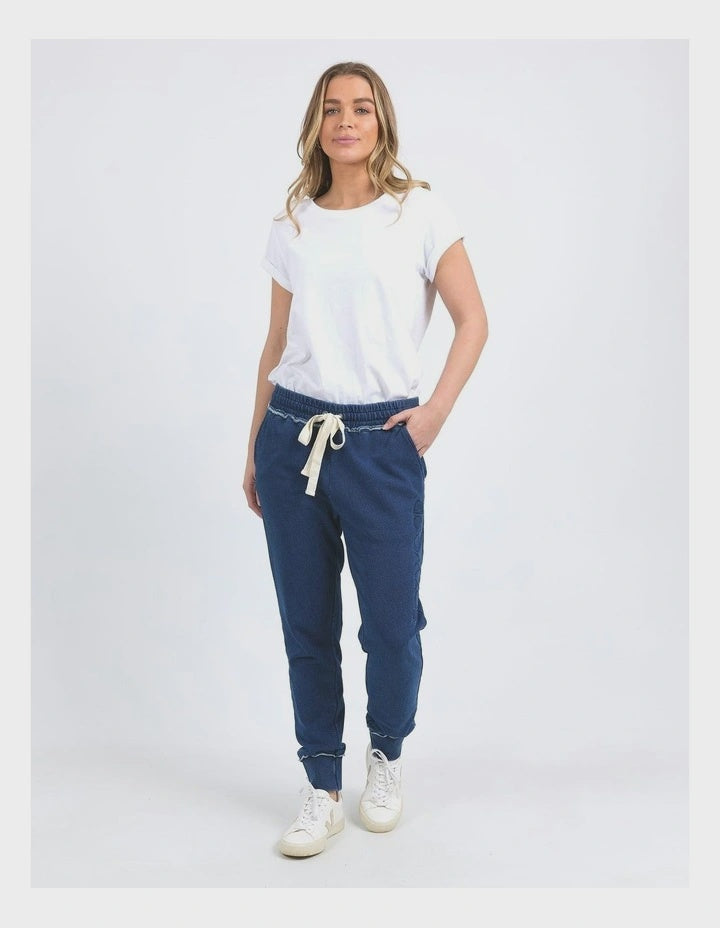 Simplified Trackpant - Denim
