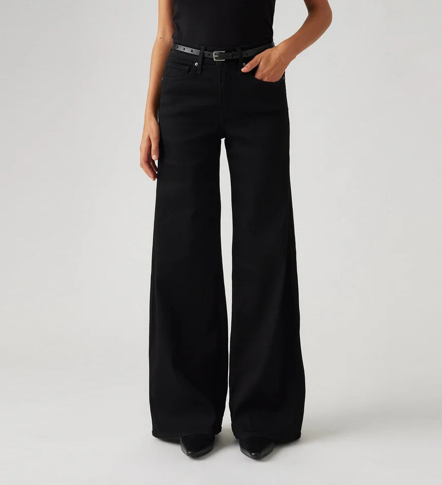 318 Shaping Wide Leg - Soft Black