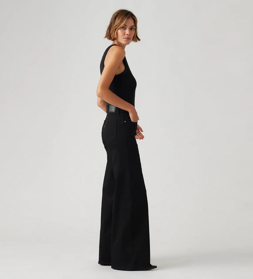 318 Shaping Wide Leg - Soft Black