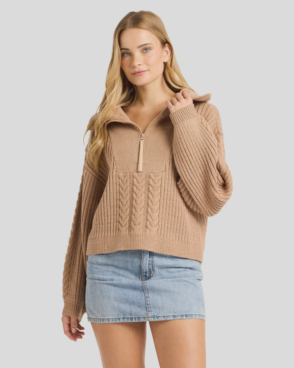 Sun Zippy Sweater