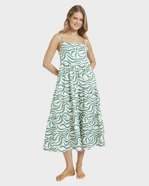 ALL THE WAVES MAXI DRESS