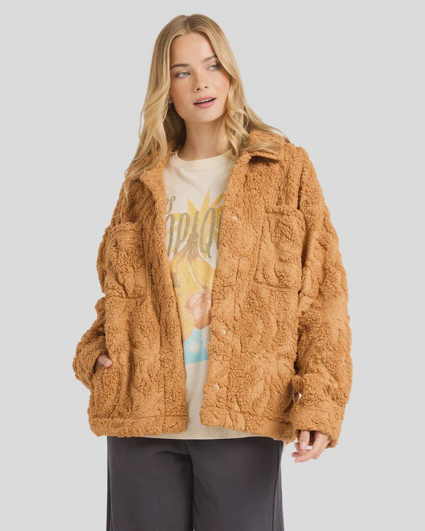 Sundown Sherpa Shacket