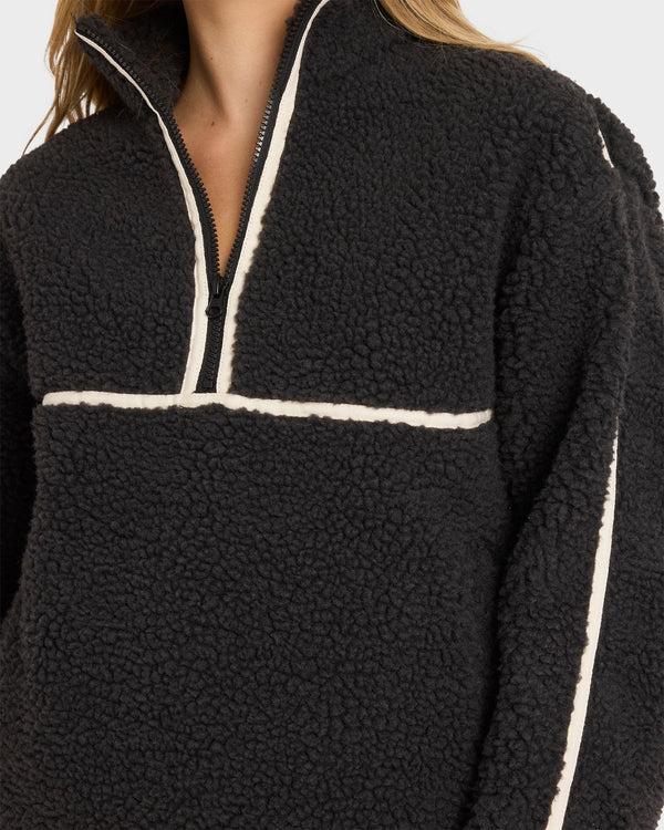 Getting Warm Sherpa Half Zip
