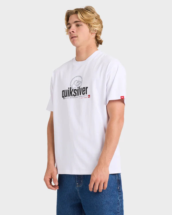 Construct SS Tee - White