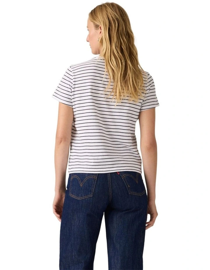 Favorite Cotton Tee - Golf Course Stripe