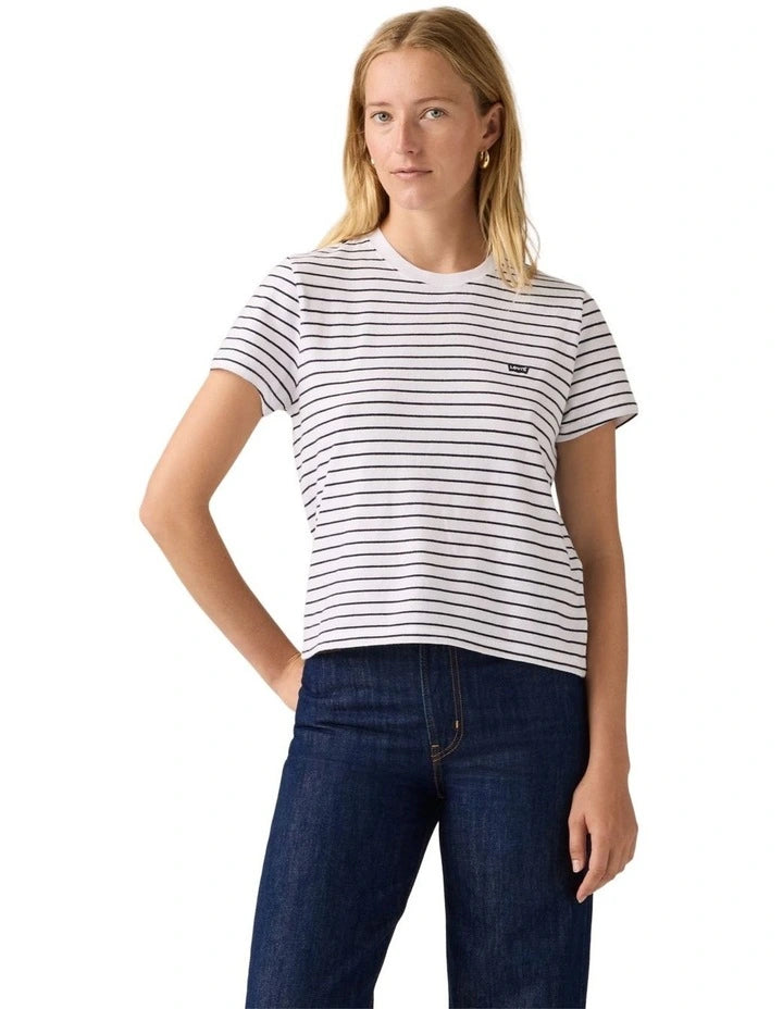 Favorite Cotton Tee - Golf Course Stripe