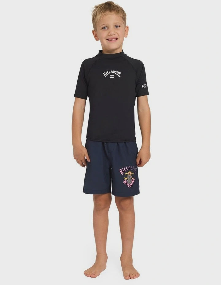 All Day Arch S/S Rash Vest - Groms