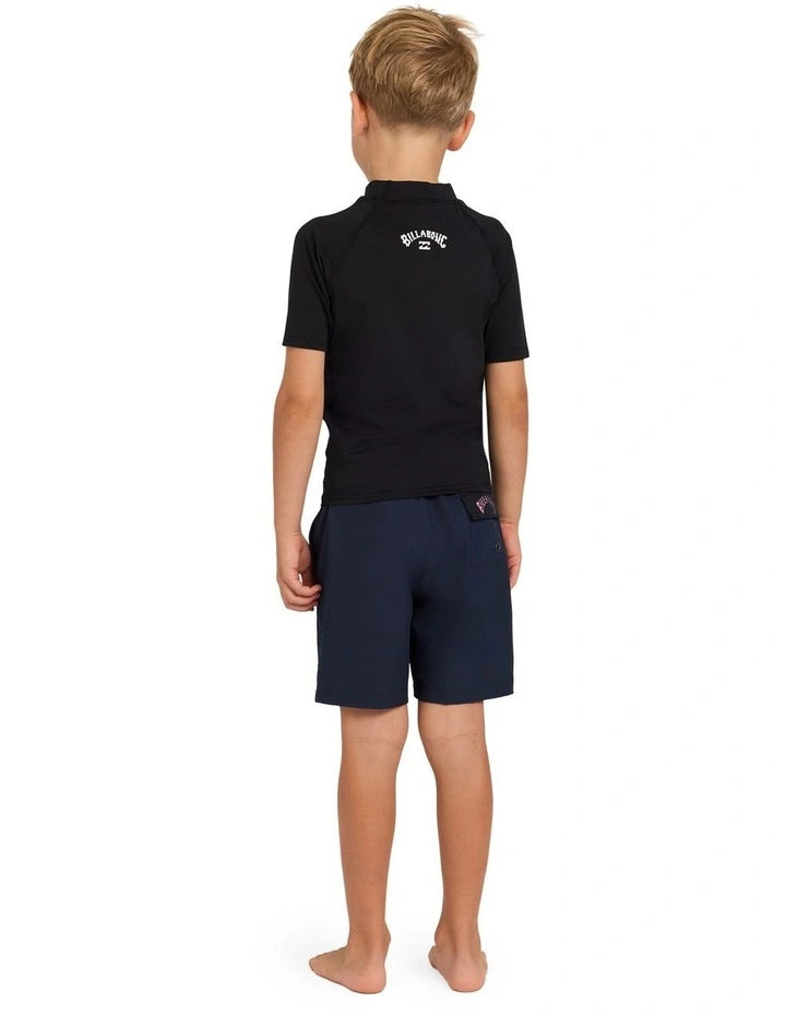 All Day Arch S/S Rash Vest - Groms