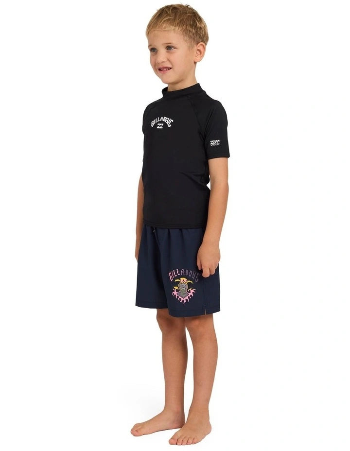 All Day Arch S/S Rash Vest - Groms