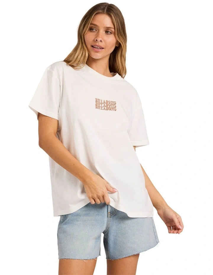 Surf High S/S Tee - Salt