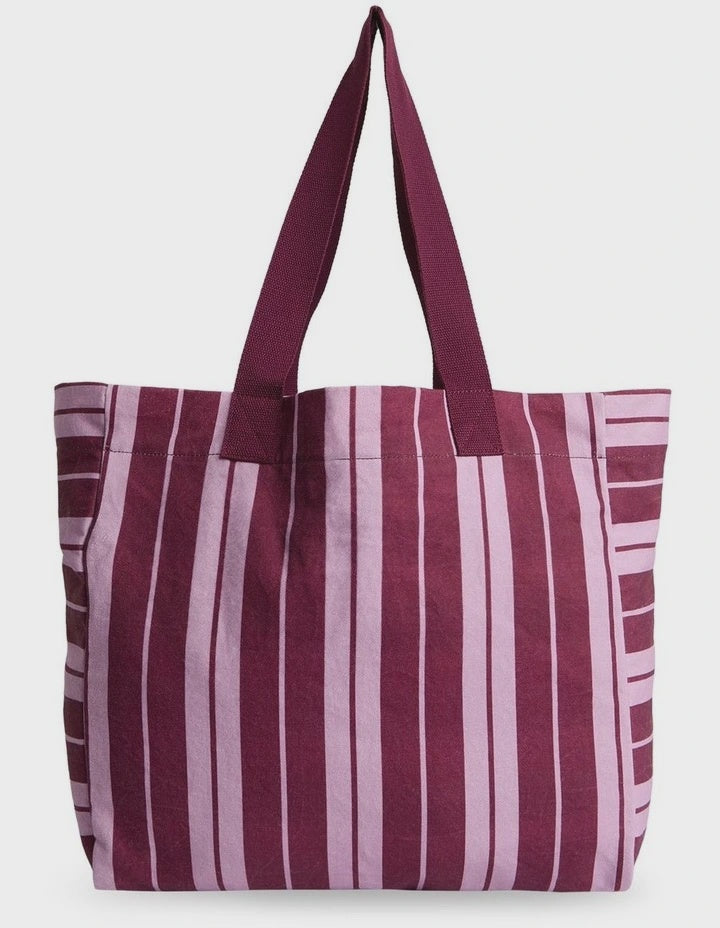 SUNDAY STRIPE TOTE BAG