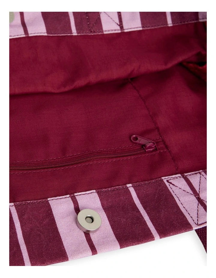 SUNDAY STRIPE TOTE BAG