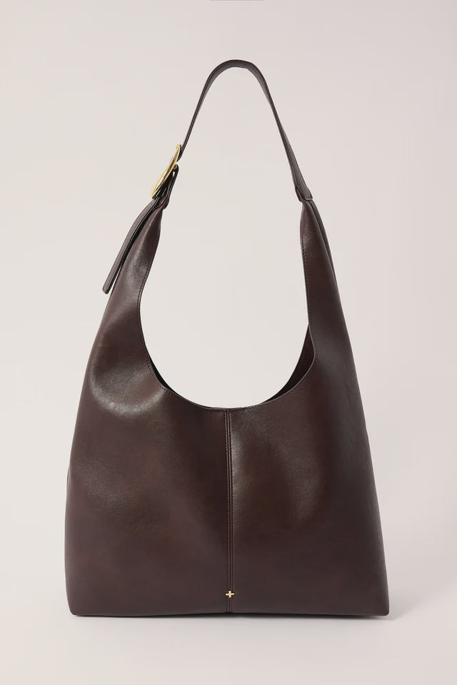 Kismet Slouch Bag + Pouch - Chocolate