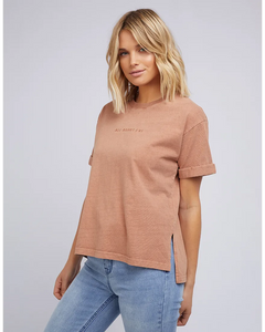 AAE Washed Tee - Tan