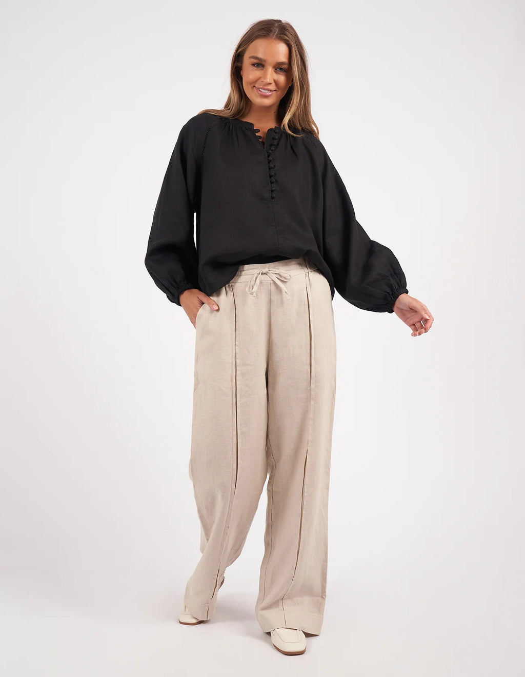 Sardinia Blouse - Black