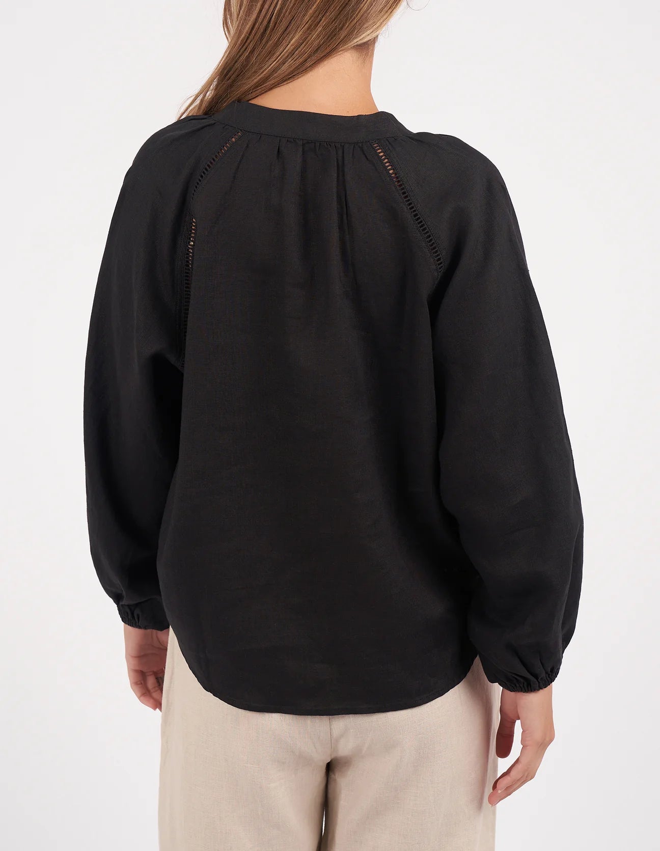 Sardinia Blouse - Black