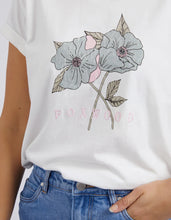 Load image into Gallery viewer, Poppy Tee - White
