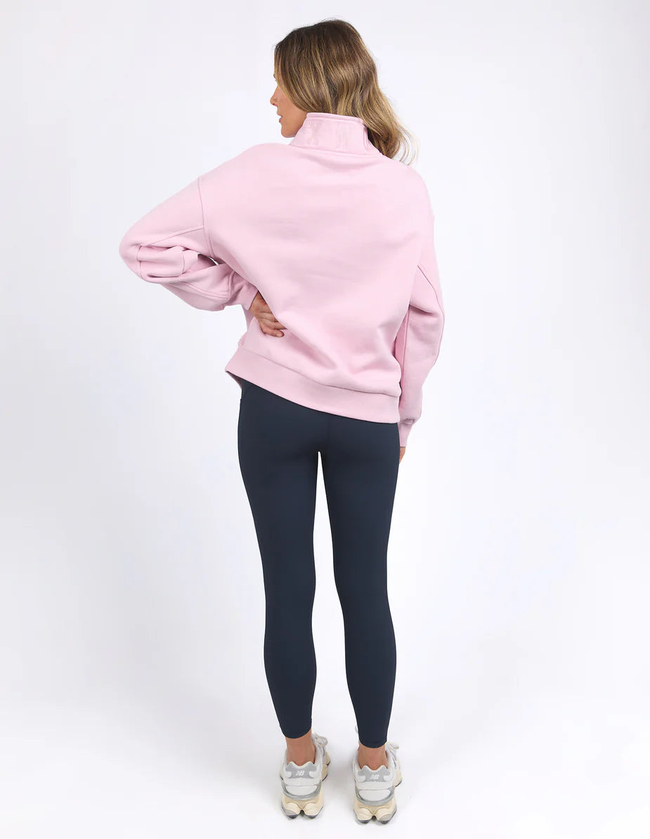 College Zip Crew - Pink