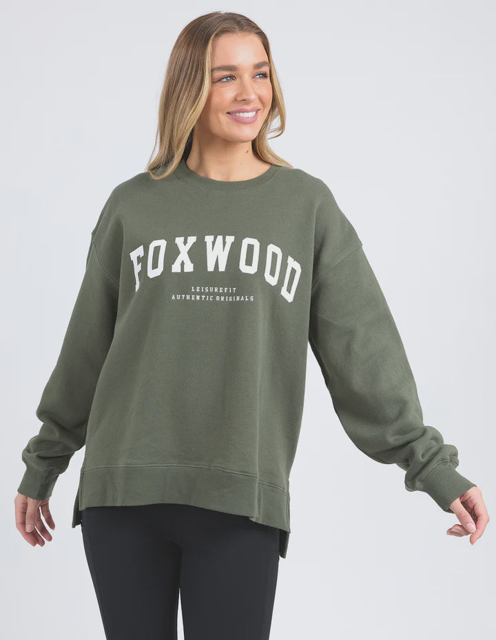 Interval Crew - Khaki /White